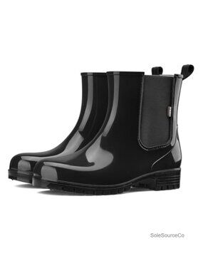 Waterproof Chelsea Rain Boots PVC Anti-Slip Gardening Shoes
